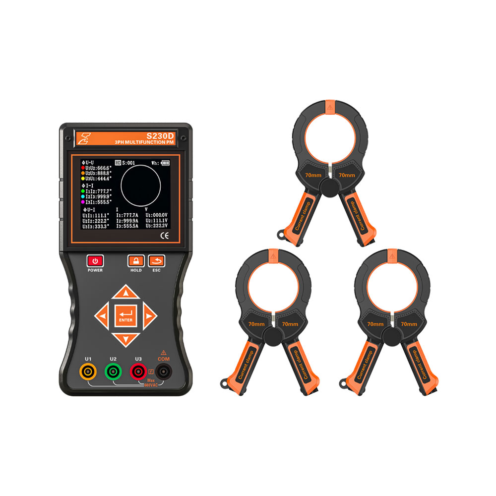 S230D – 3ph Multifunction PM (L-Clamp)