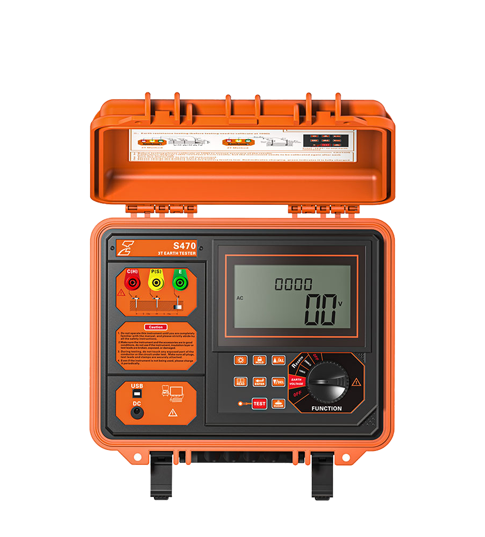 S470 – 3 Terminal Earth Tester