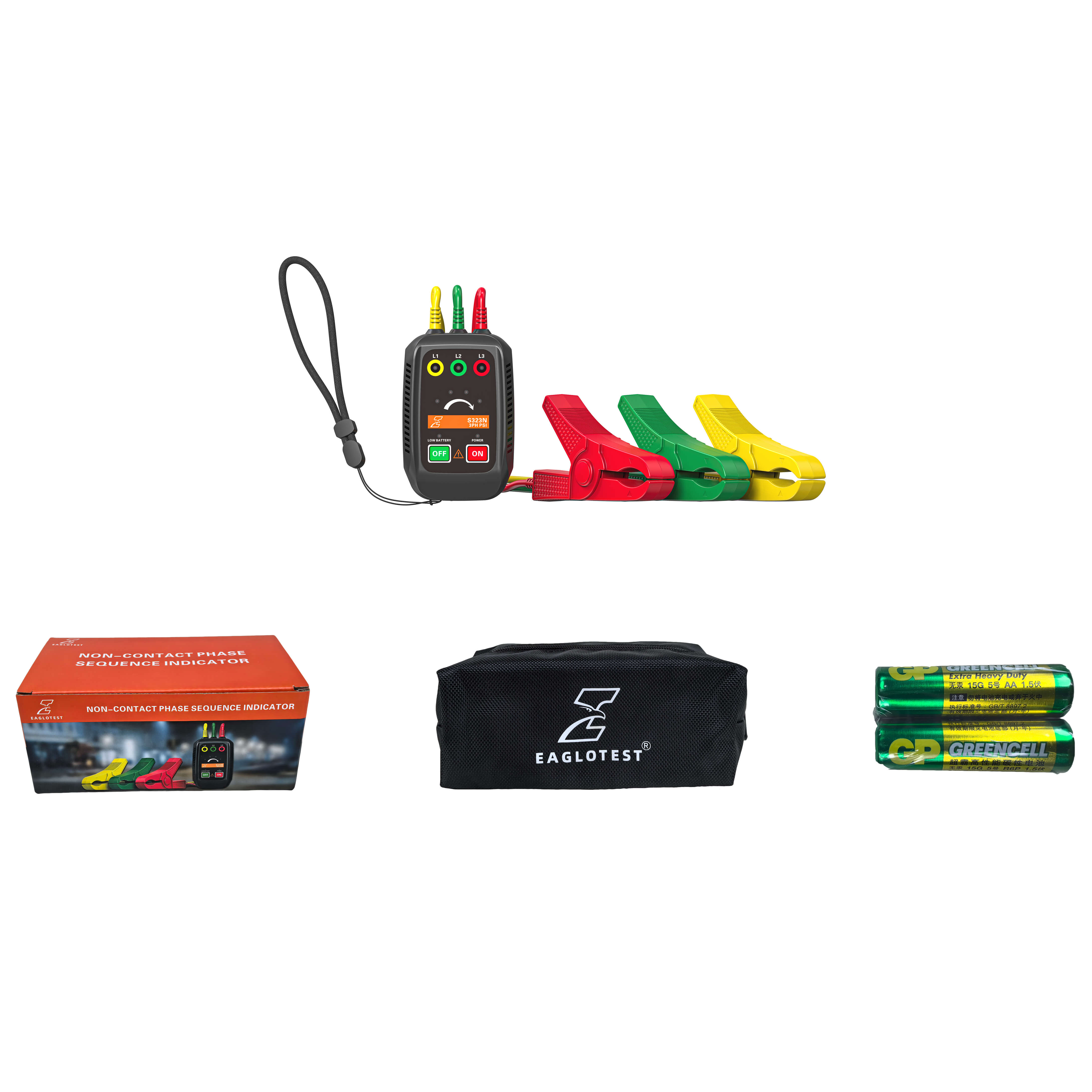 S323N – 3ph Phase Sequence Indicator (Phase Rotation Meter) product image 3