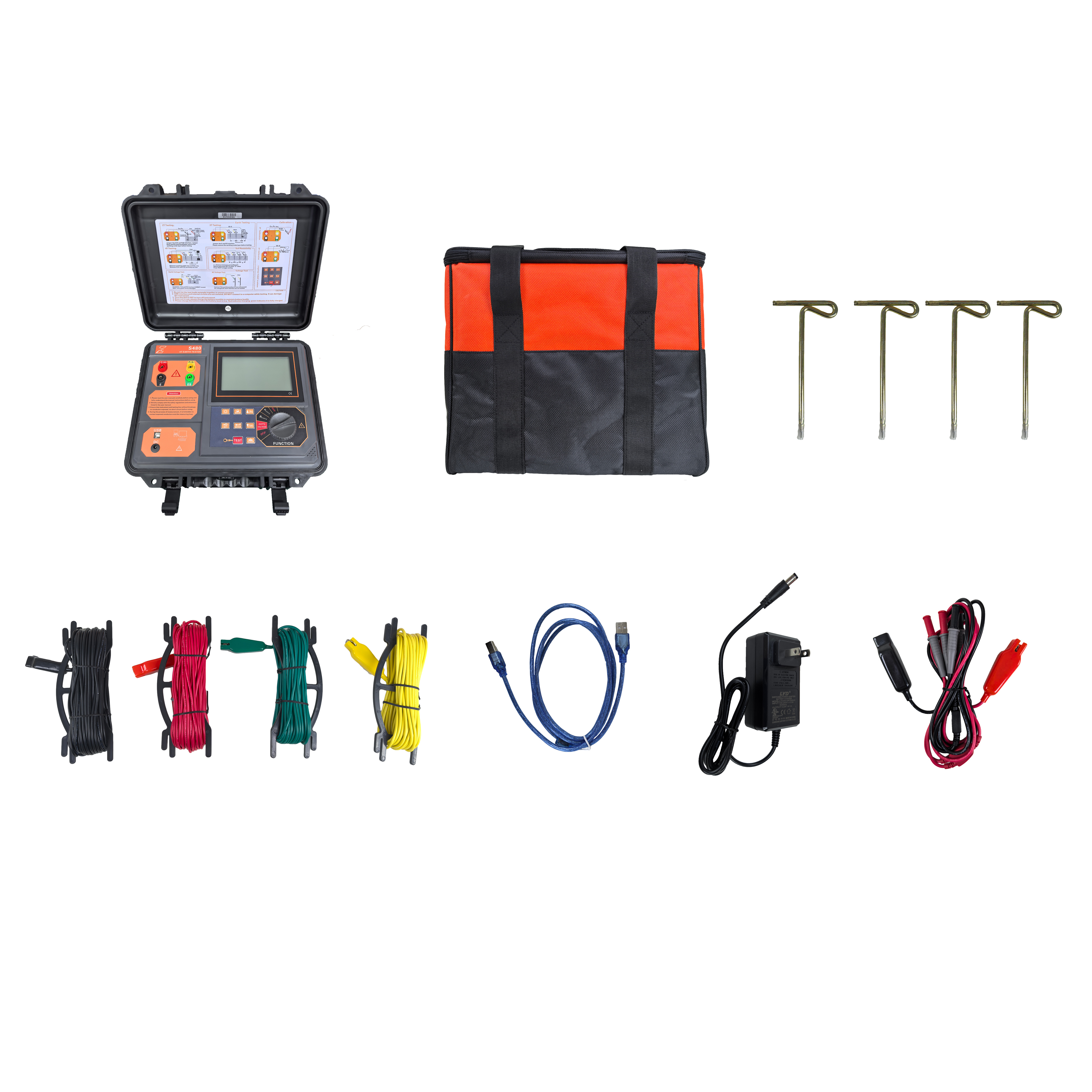 S480 – 4 Terminal Earth Tester