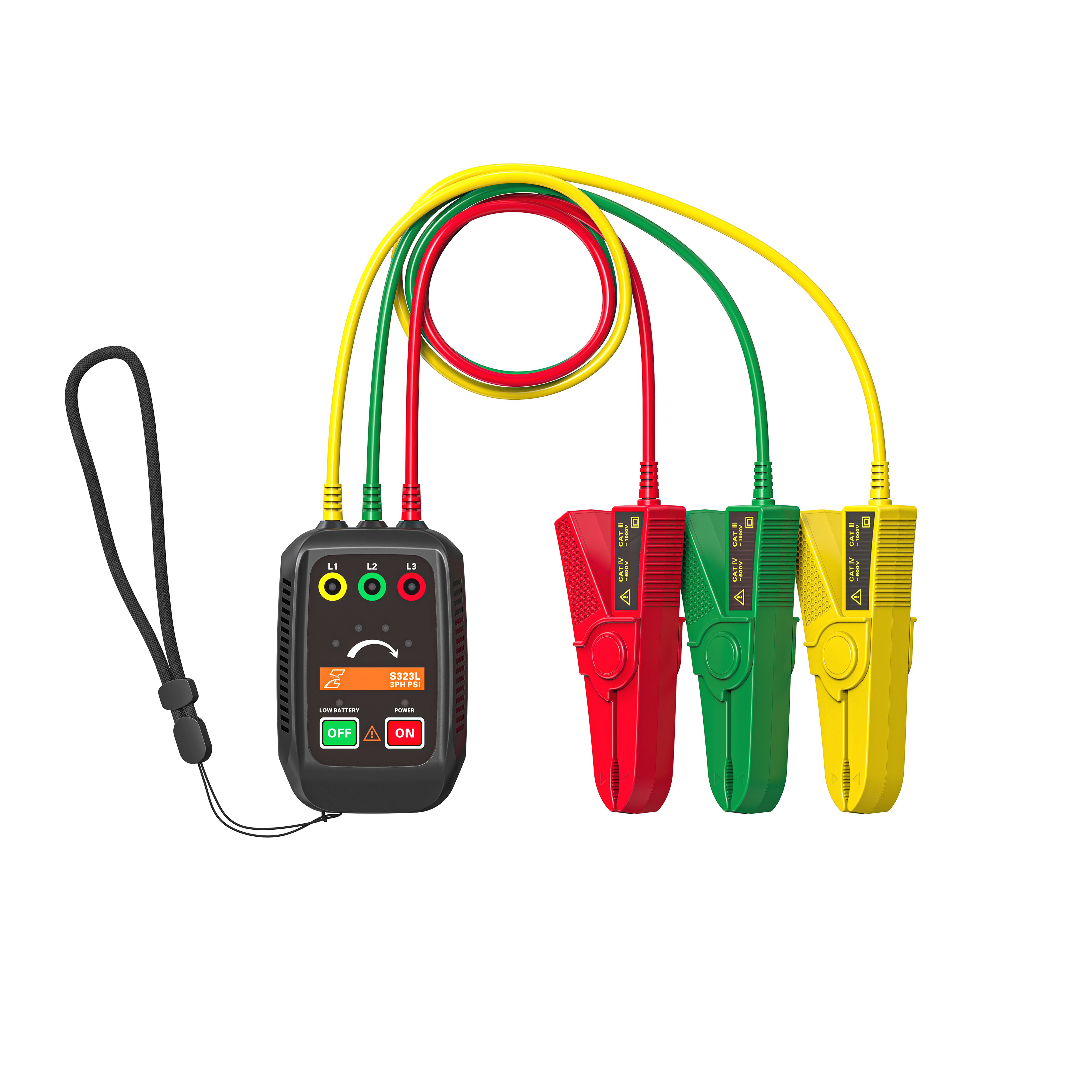 S323L – 3ph Phase Sequence Indicator (Phase Rotation Meter)
