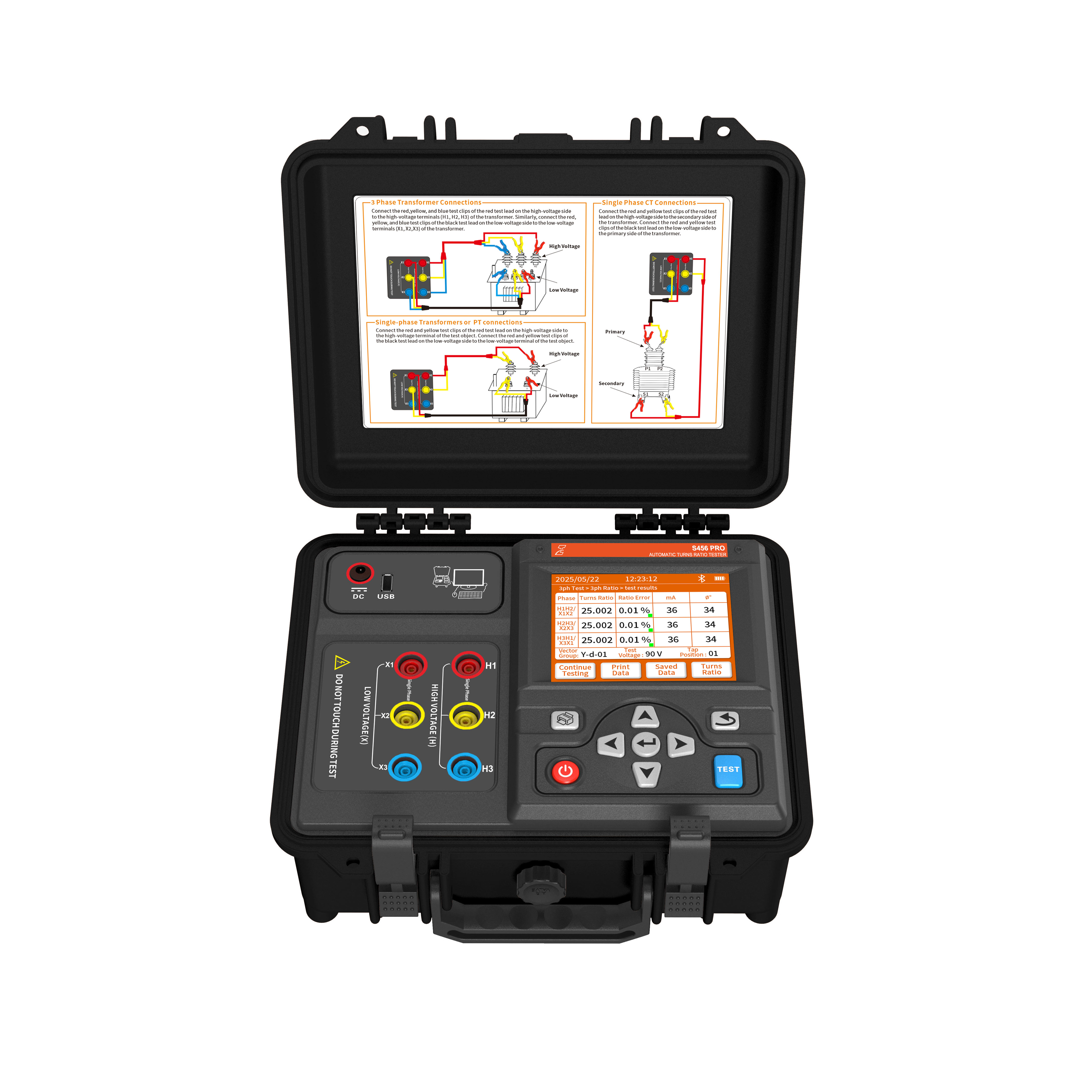 S456 PRO-Automatic Turns Ratio Tester