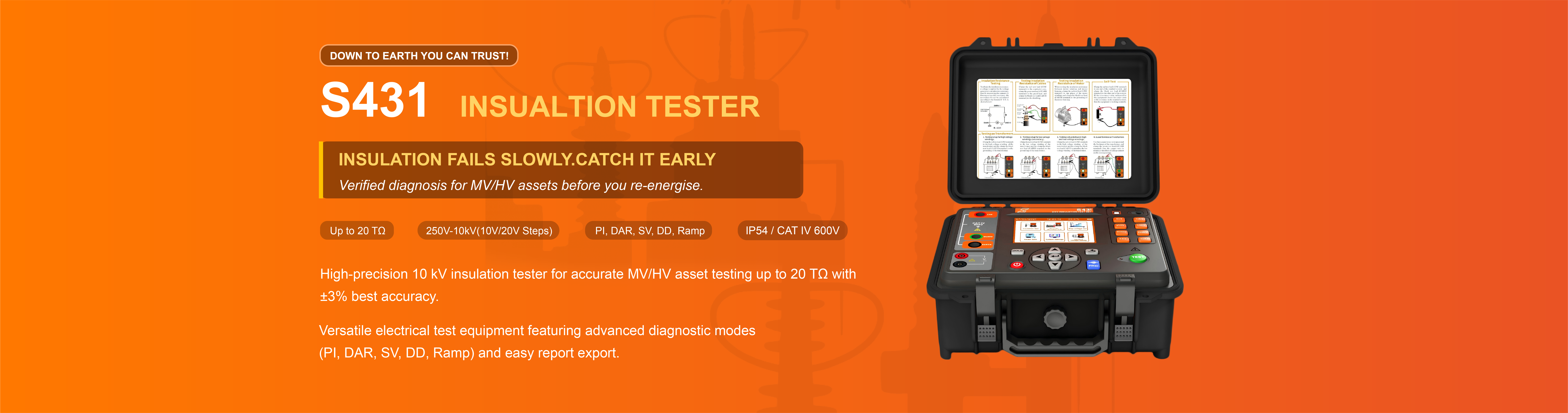 Eaglotest professional electrical testing equipment