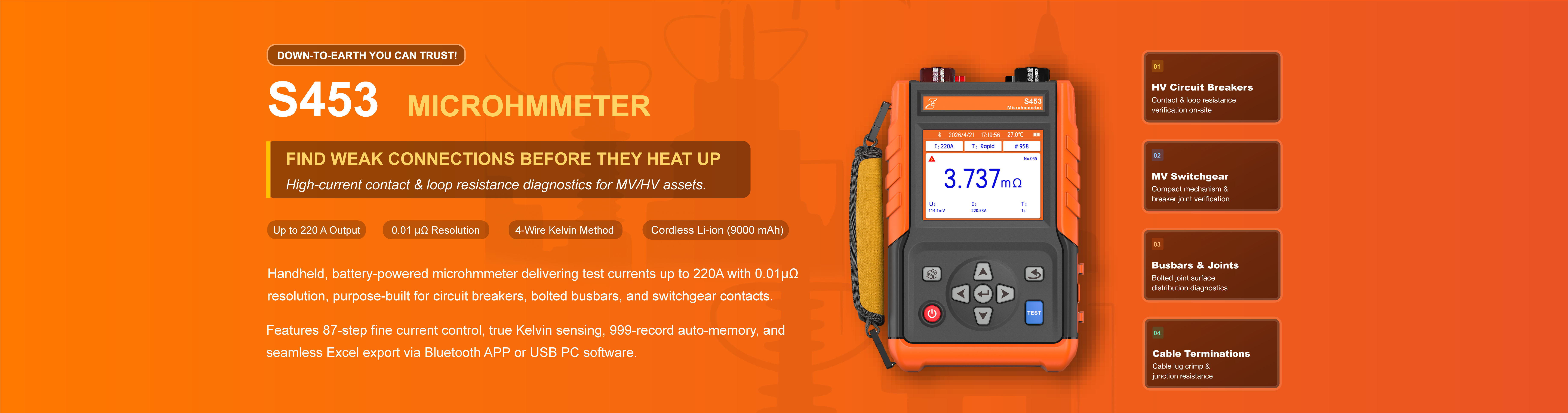 Eaglotest professional electrical testing equipment