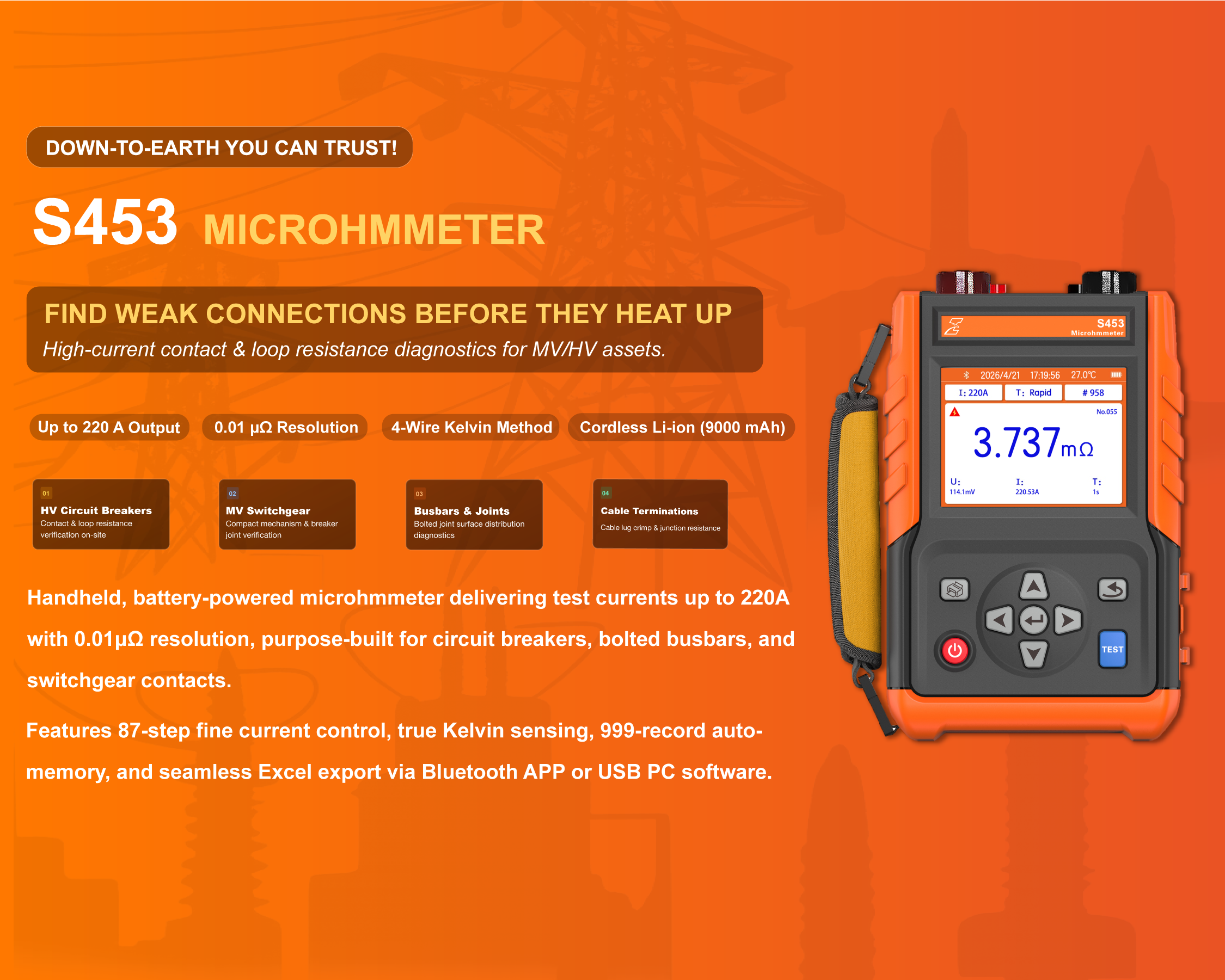 Eaglotest professional electrical testing equipment